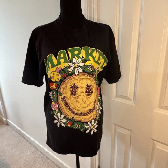 Market Other - MARKET Smiley Decomposition T-Shirt in Vintage Black - Size S